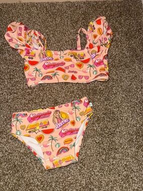 Posh Peanut | Swim | New Posh Peanut Pink Leopard Print Swim Set W  display picture 1